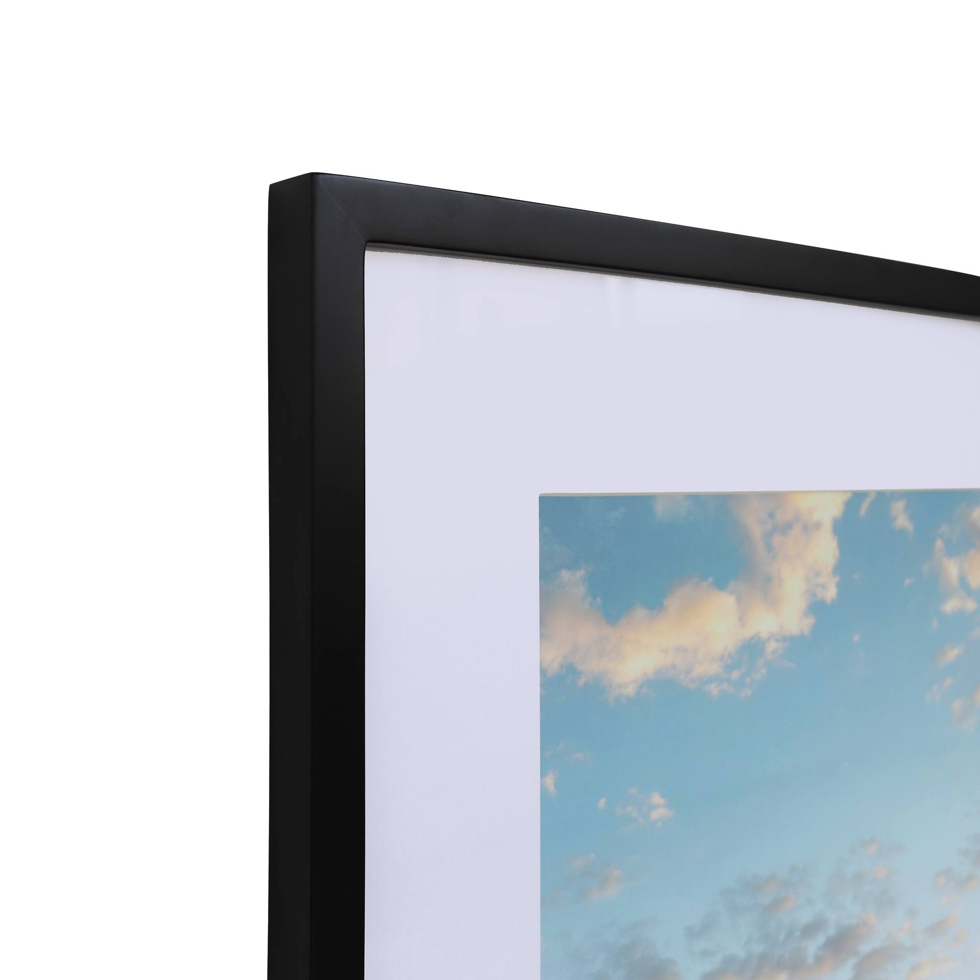 18" x 24" Black Wood Frame with Mat, Home by Studio Décor®